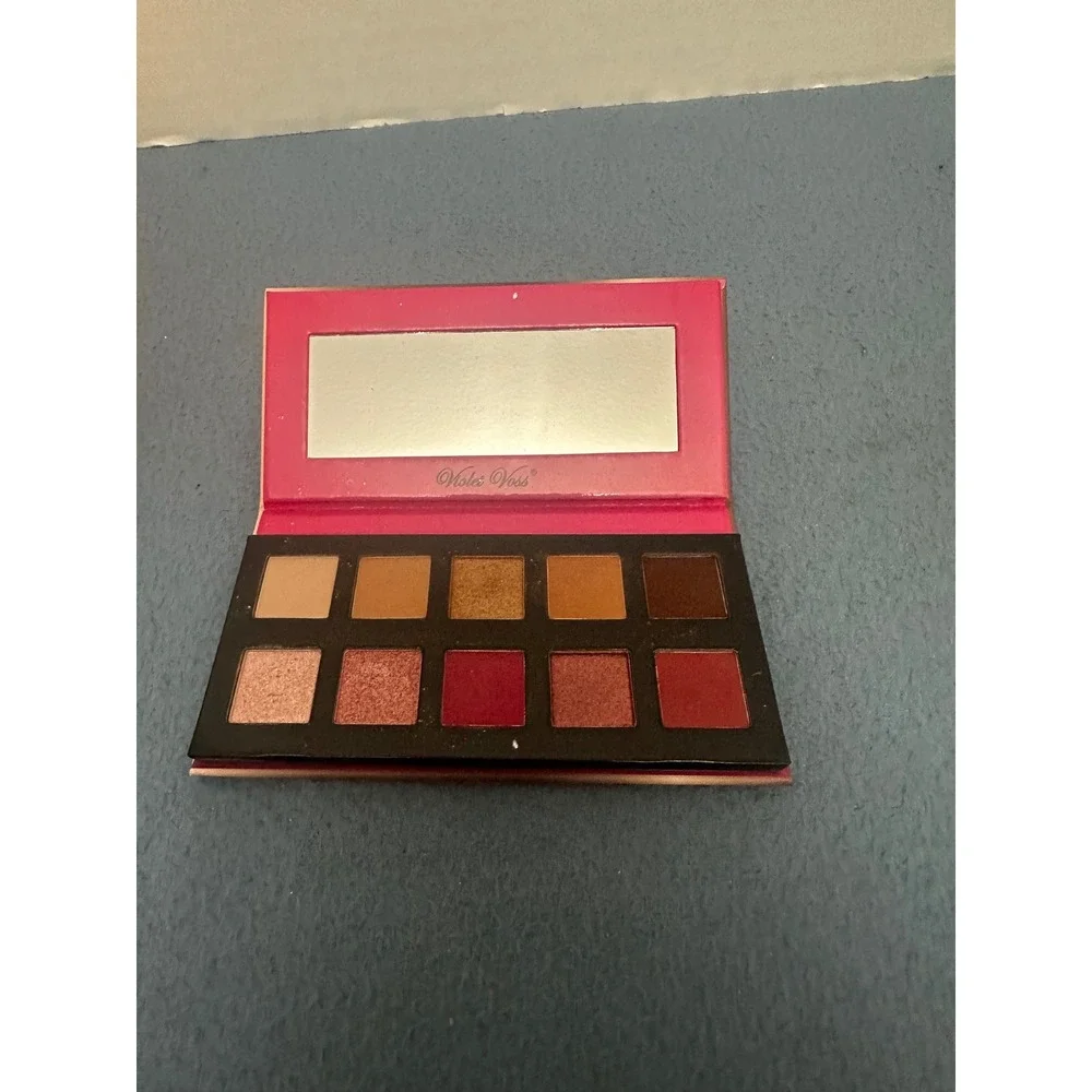 Violet Voss‎ Berry Burst Fun Sized Eye Shadow Palette 10 Shades Pink Red Brown